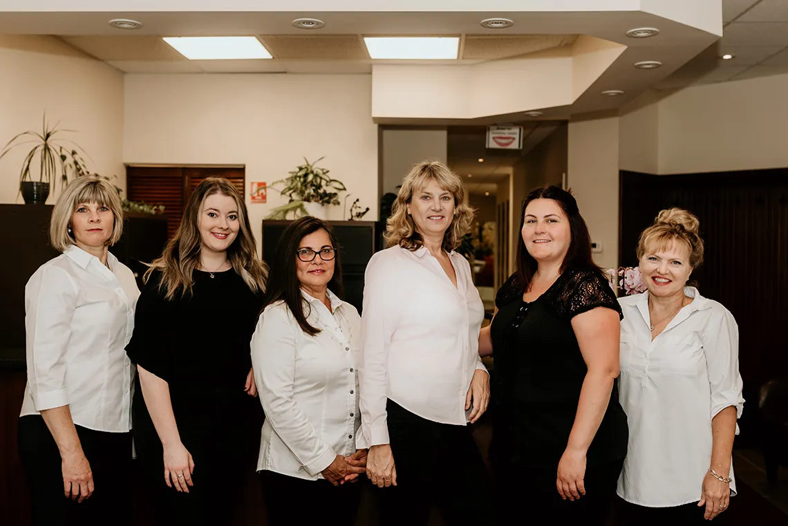 Photo of our staff at our Beamsville dental clinic